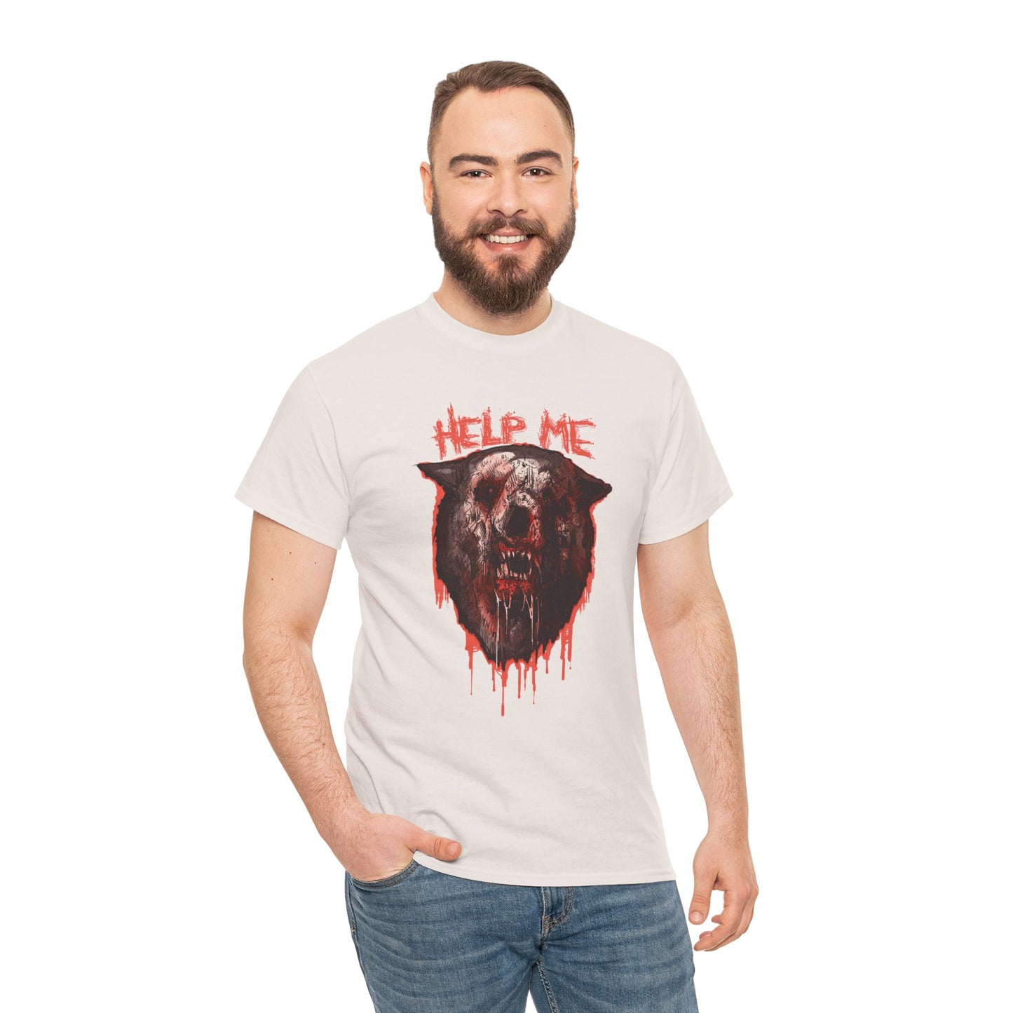 Shimmer Bear Unisex Heavy Cotton Tee