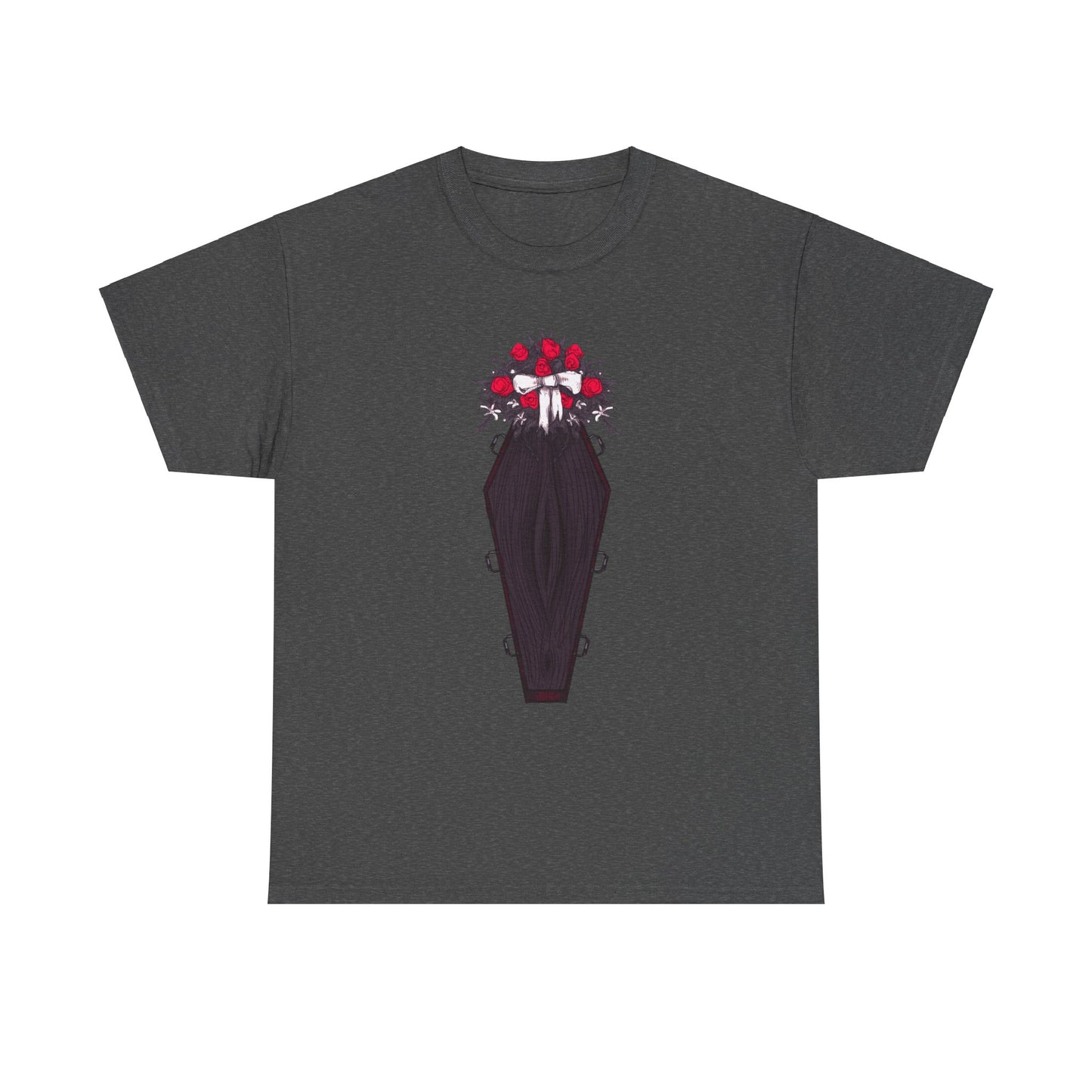 Vagina Coffin Unisex Heavy Cotton Tee