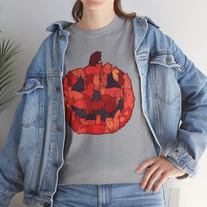 Meow-loween II Unisex Heavy Cotton Tee