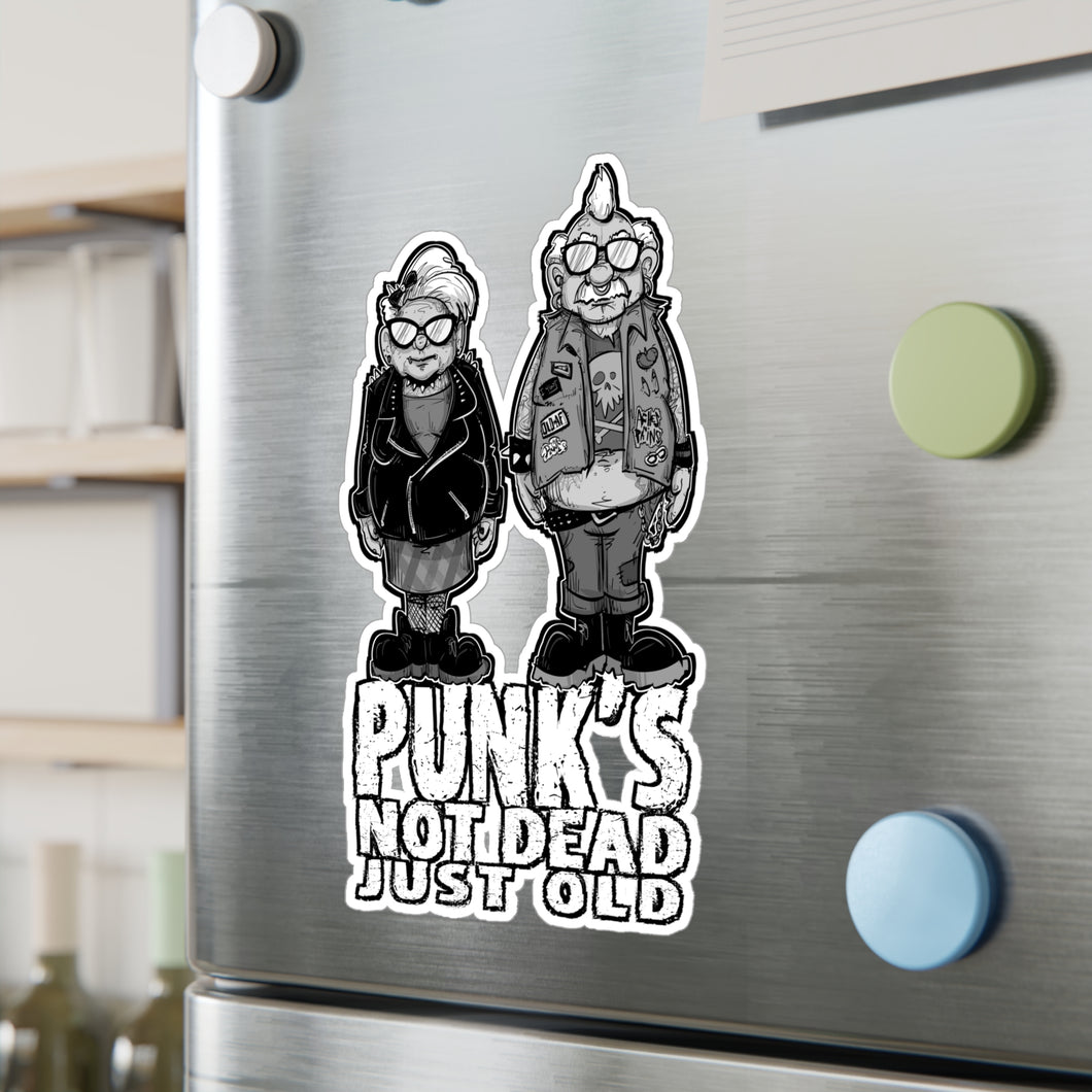 Punk's Not Dead Kiss-Cut Vinyl Decal