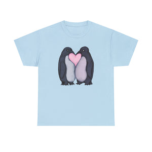 Penguin Kiss Unisex Heavy Cotton Tee