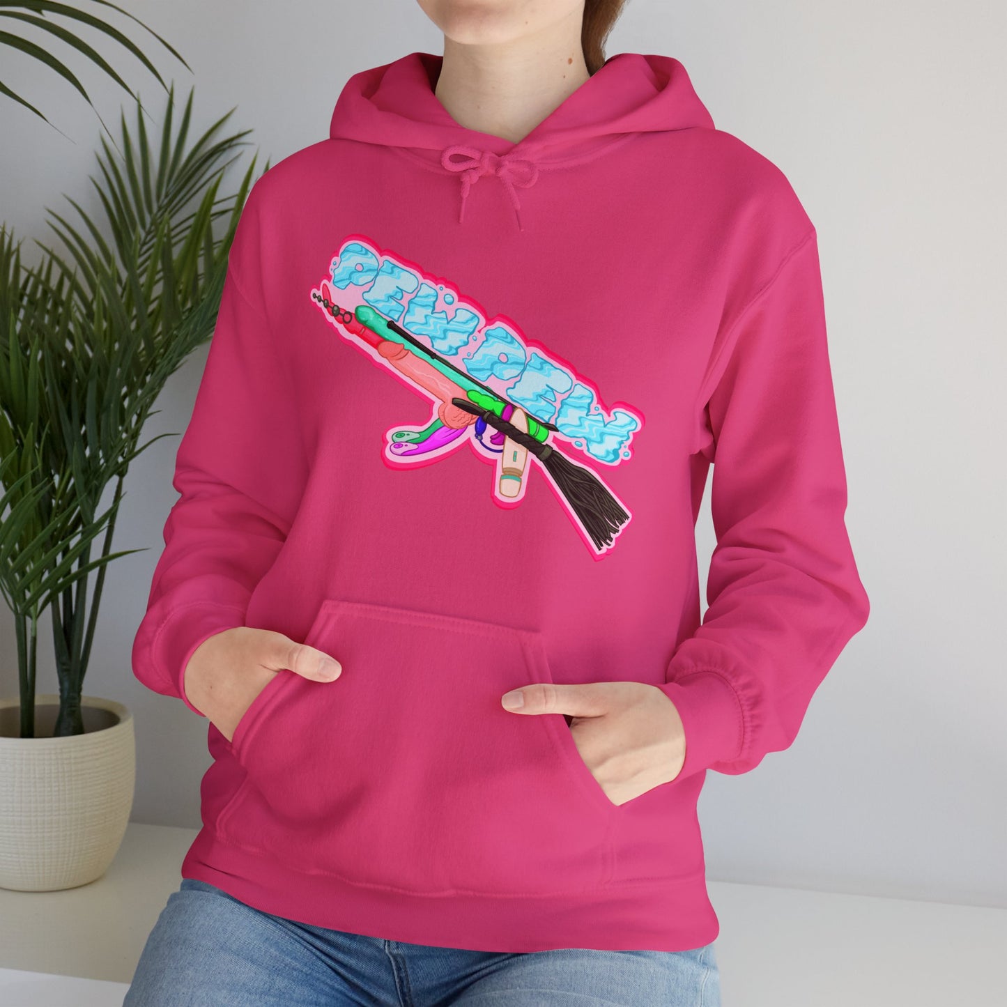 Toy Gun Unisex Heavy Blend Hooded Sweatshirt