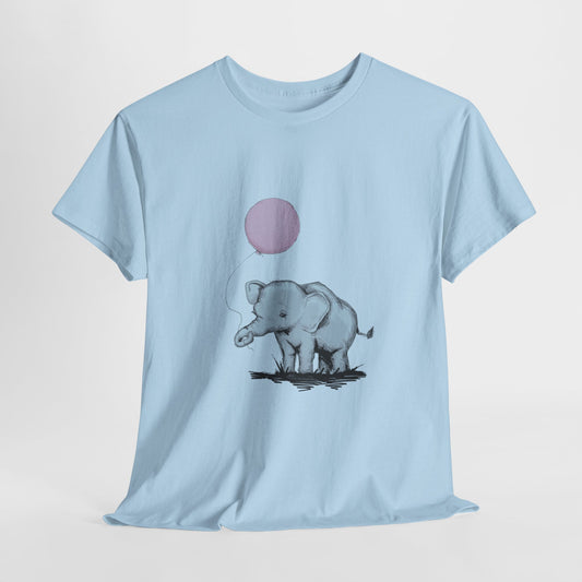 Baby Elephant Unisex Heavy Cotton Tee