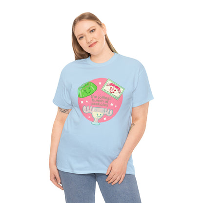 The Jolliest Bunch Of Assholes Unisex Heavy Cotton Tee