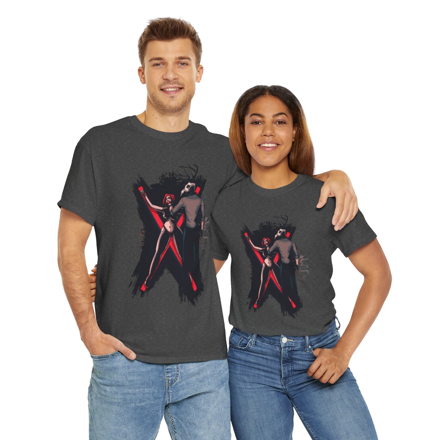 Deer Daddy Series 11: The Cross Unisex Heavy Cotton Tee