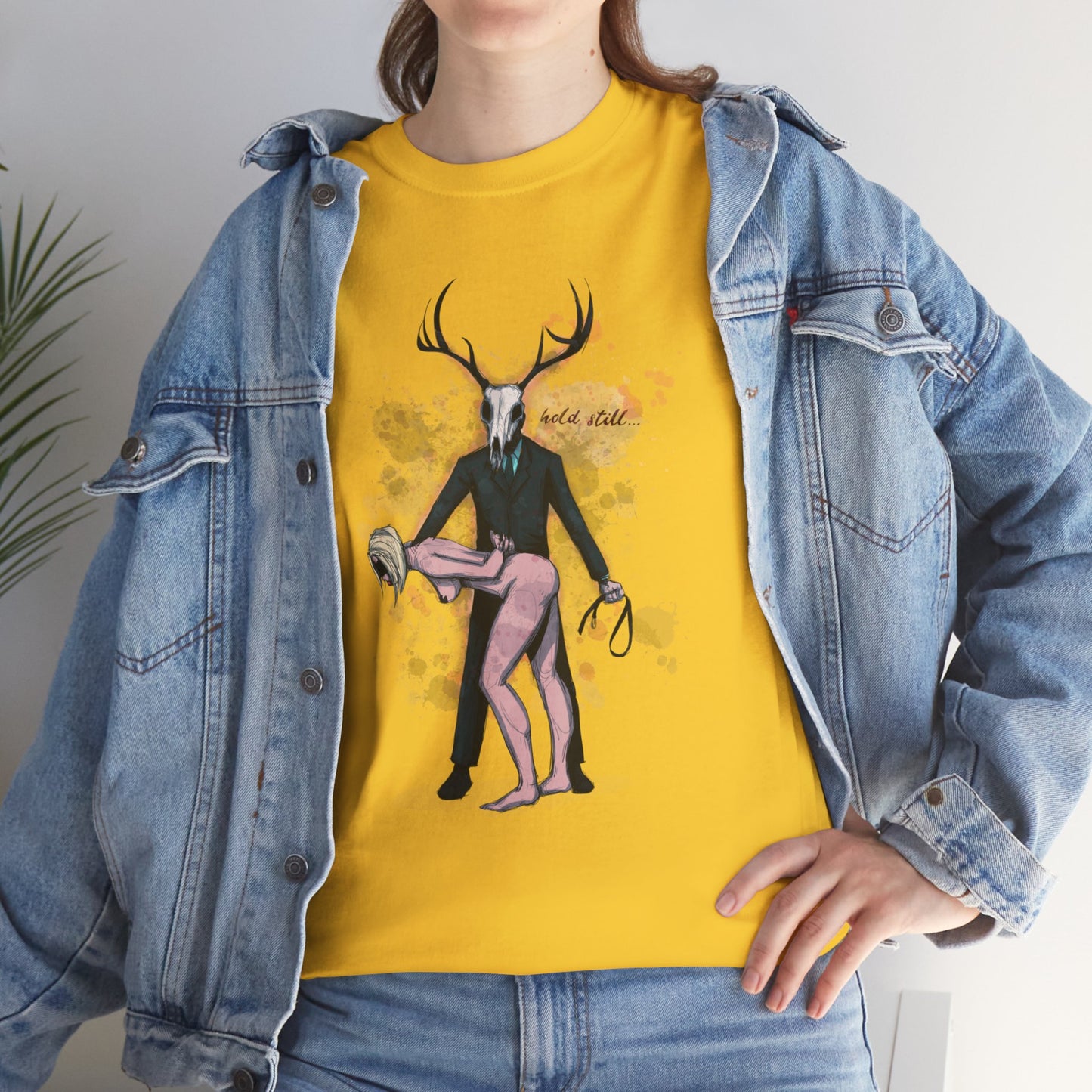 Deer Daddy Series 3: Hold Still Unisex Heavy Cotton Tee