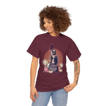 Coffee Witch Unisex Heavy Cotton Tee