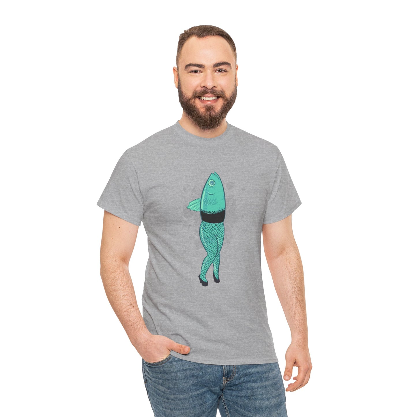 Fishnets Unisex Heavy Cotton Tee