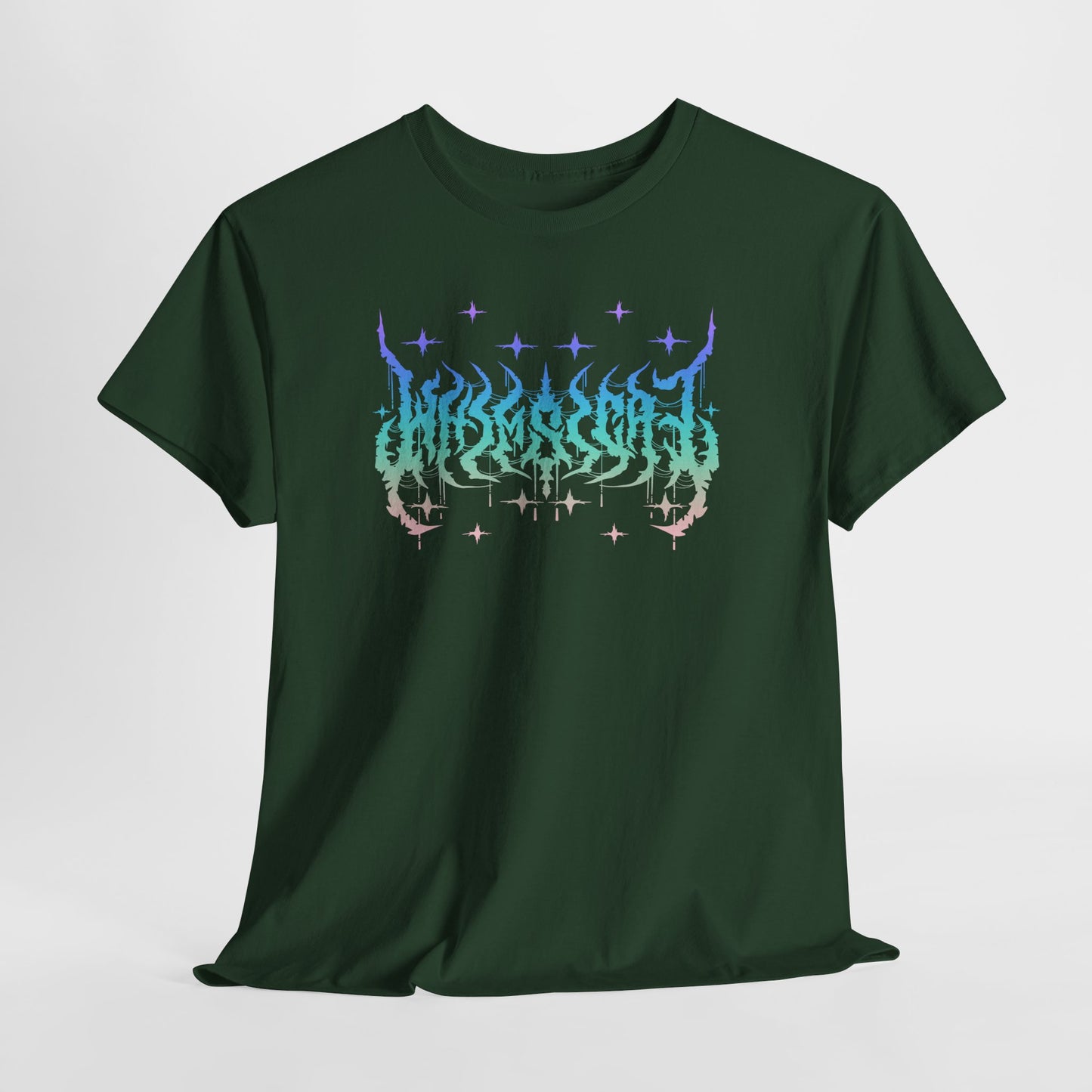 Whimsical Metal Pastel Unisex Heavy Cotton Tee