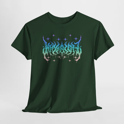Whimsical Metal Pastel Unisex Heavy Cotton Tee