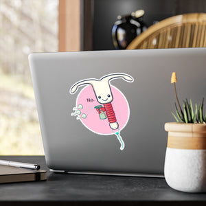 Bad Sperm Kiss-Cut Vinyl Decal