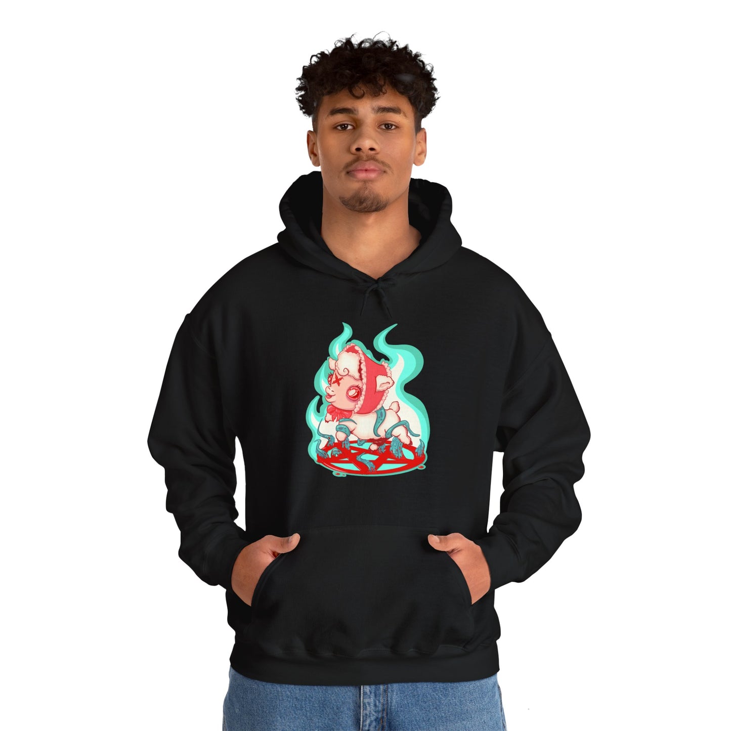 Sacrificial Lamb Unisex Heavy Blend Hooded Sweatshirt