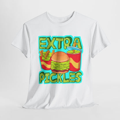 Extra Pickles Unisex Heavy Cotton Tee