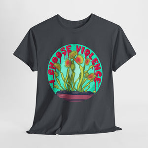 Venus Fly Trap Unisex Heavy Cotton Tee