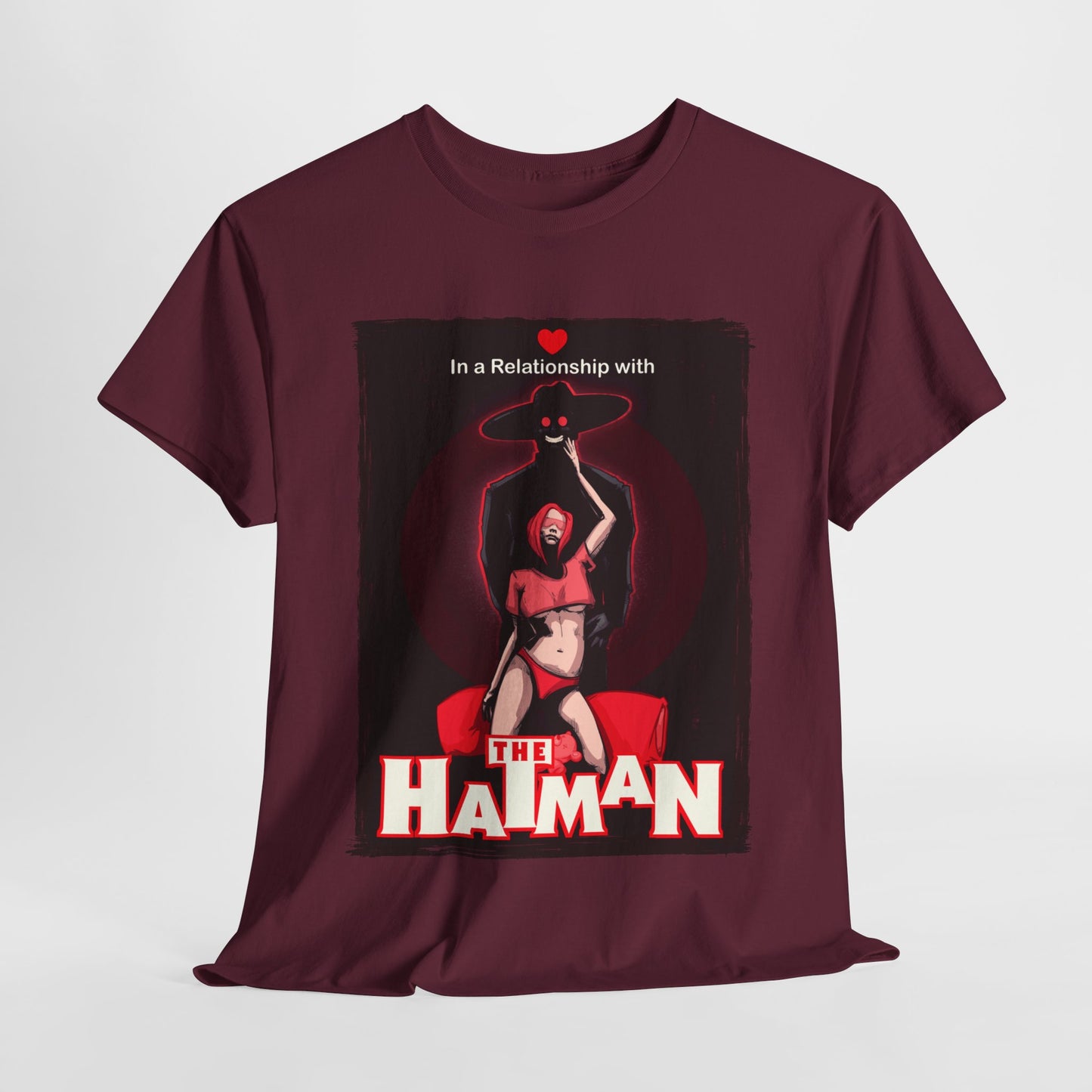 In A Relationship With The Hatman Unisex Heavy Cotton Tee