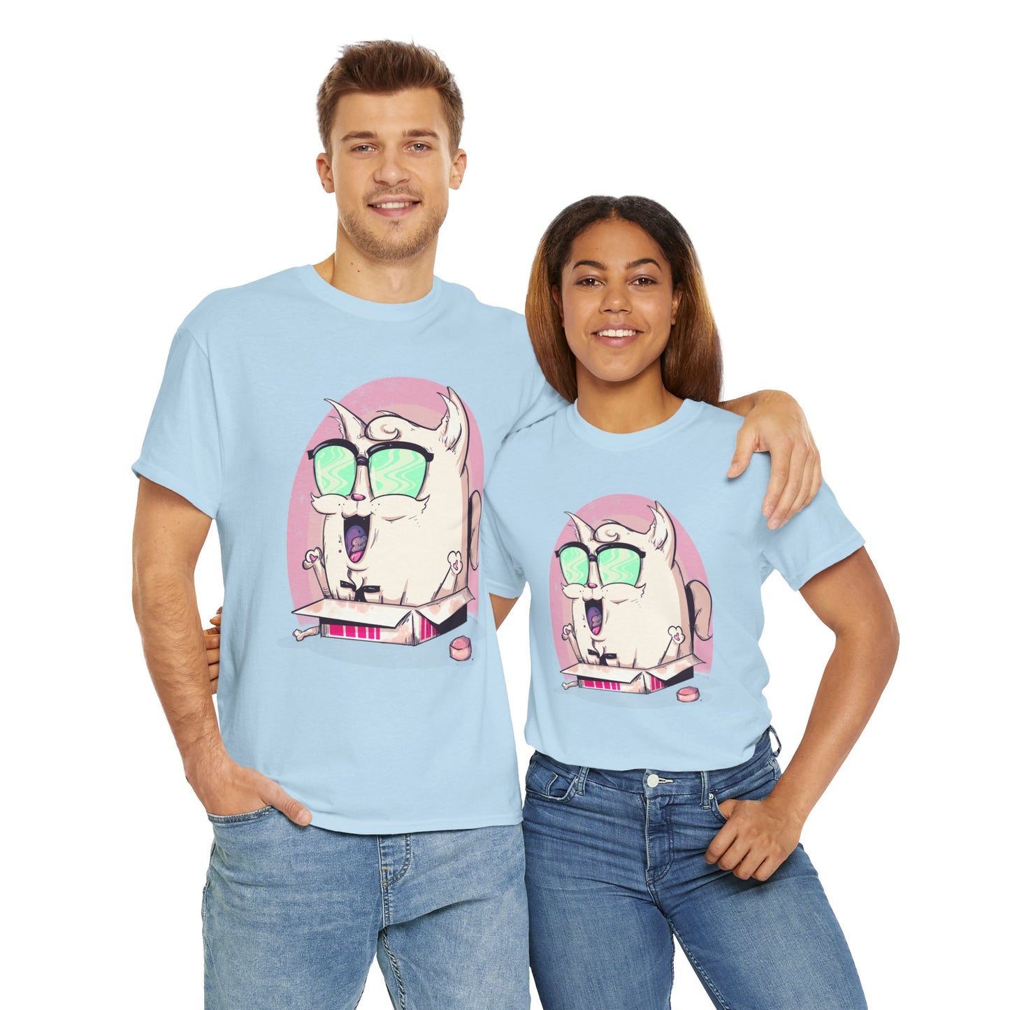 Chicken Box Unisex Heavy Cotton Tee