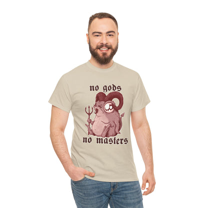 No Gods No Masters Unisex Heavy Cotton Tee