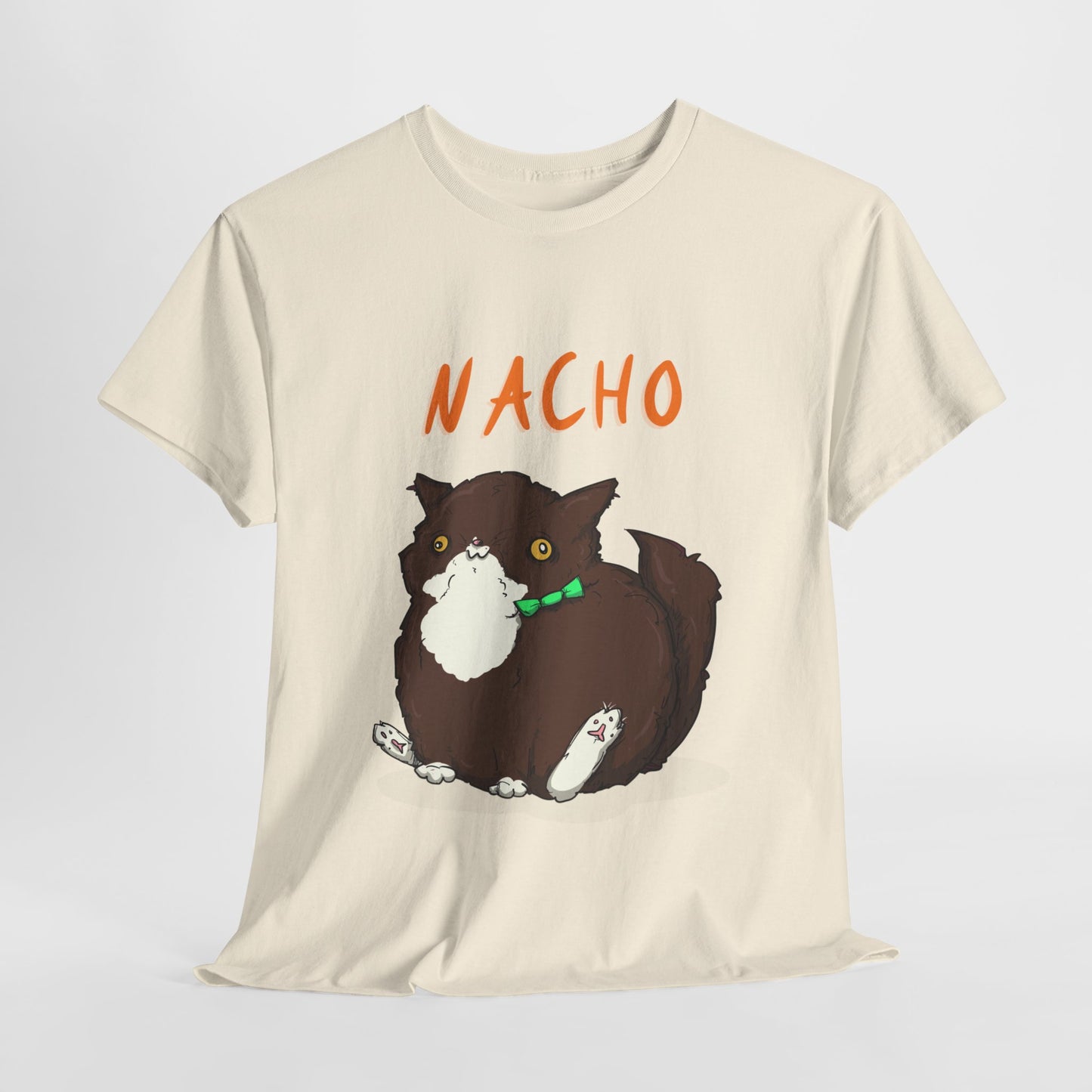 Nacho The Cat Unisex Heavy Cotton Tee