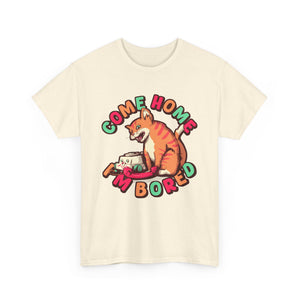 Bored Cat Unisex Heavy Cotton Tee