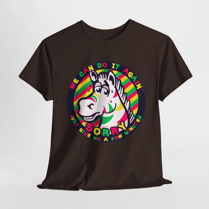 Premature Zebra Unisex Heavy Cotton Tee