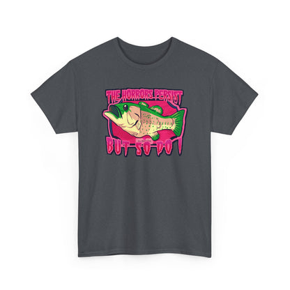 The Horrors Persist Fish Unisex Heavy Cotton Tee