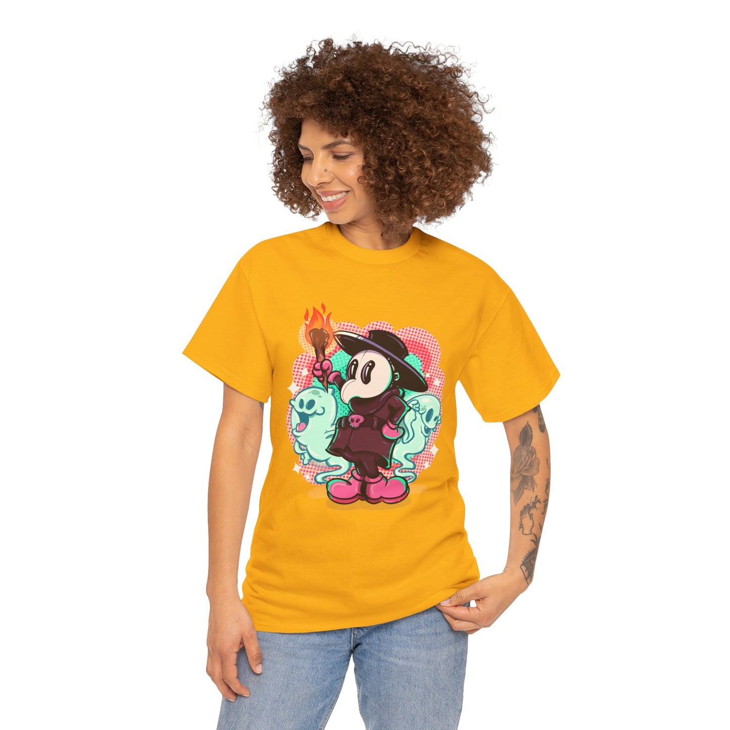 Rubber Hose Plague Doctor Unisex Heavy Cotton Tee