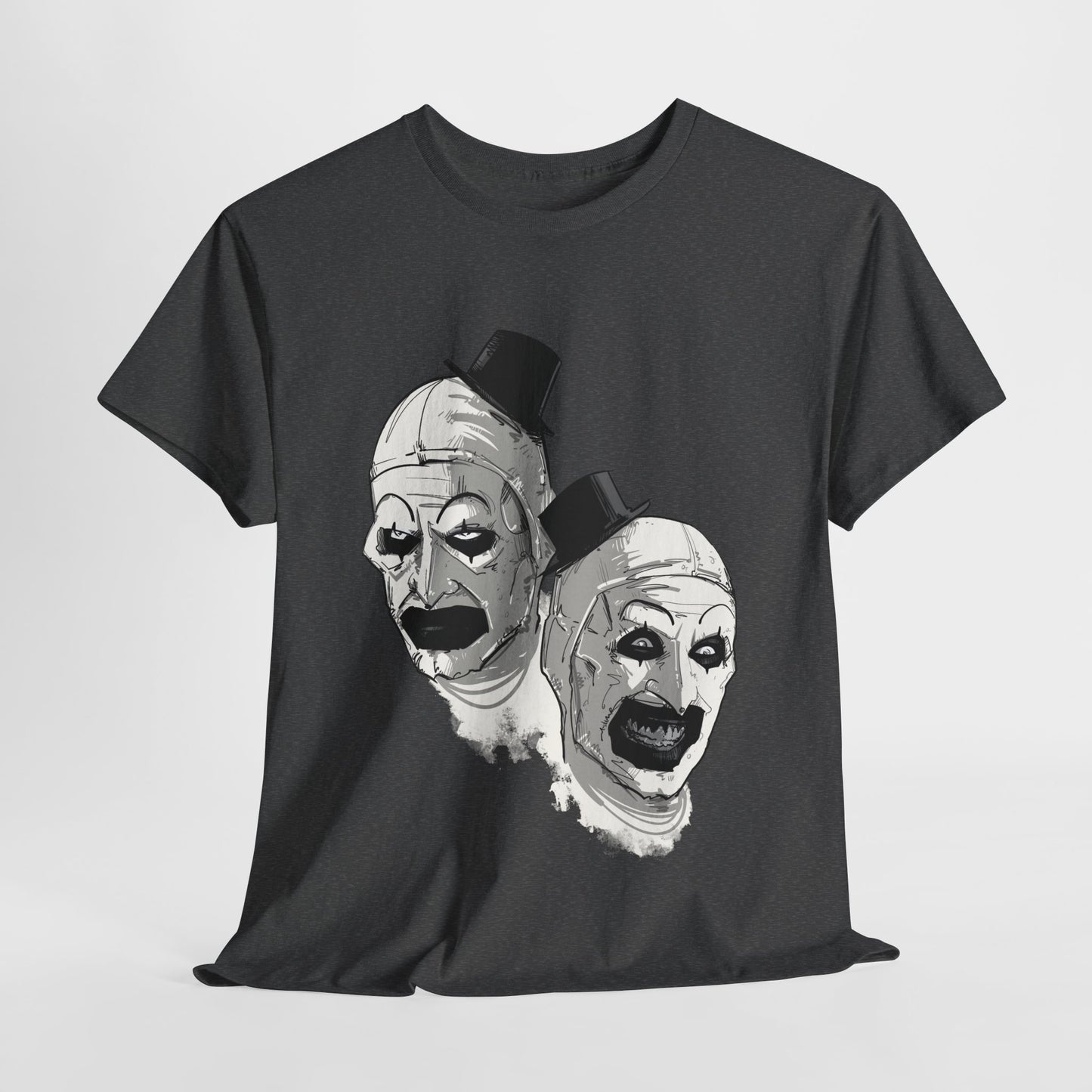 Tragedy Comedy Unisex Heavy Cotton Tee