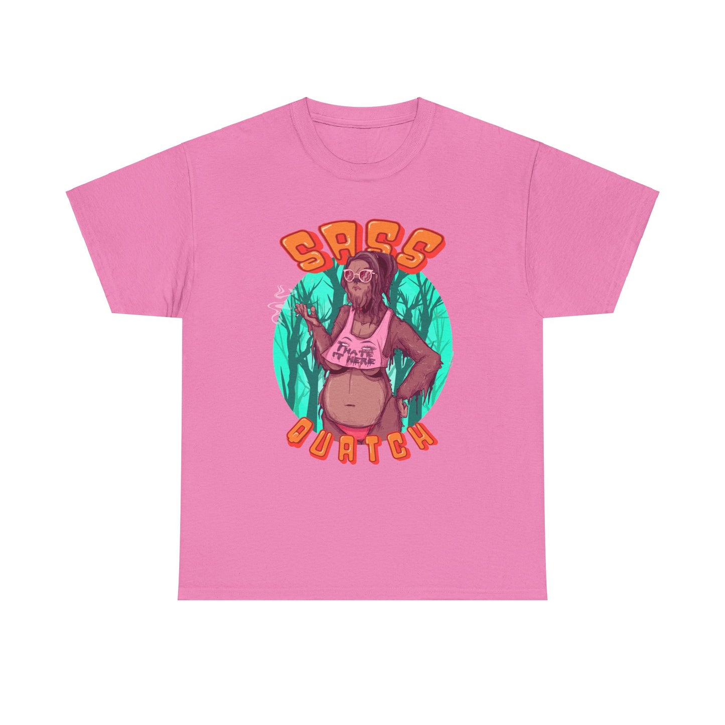 Sass Quatch Unisex Heavy Cotton Tee