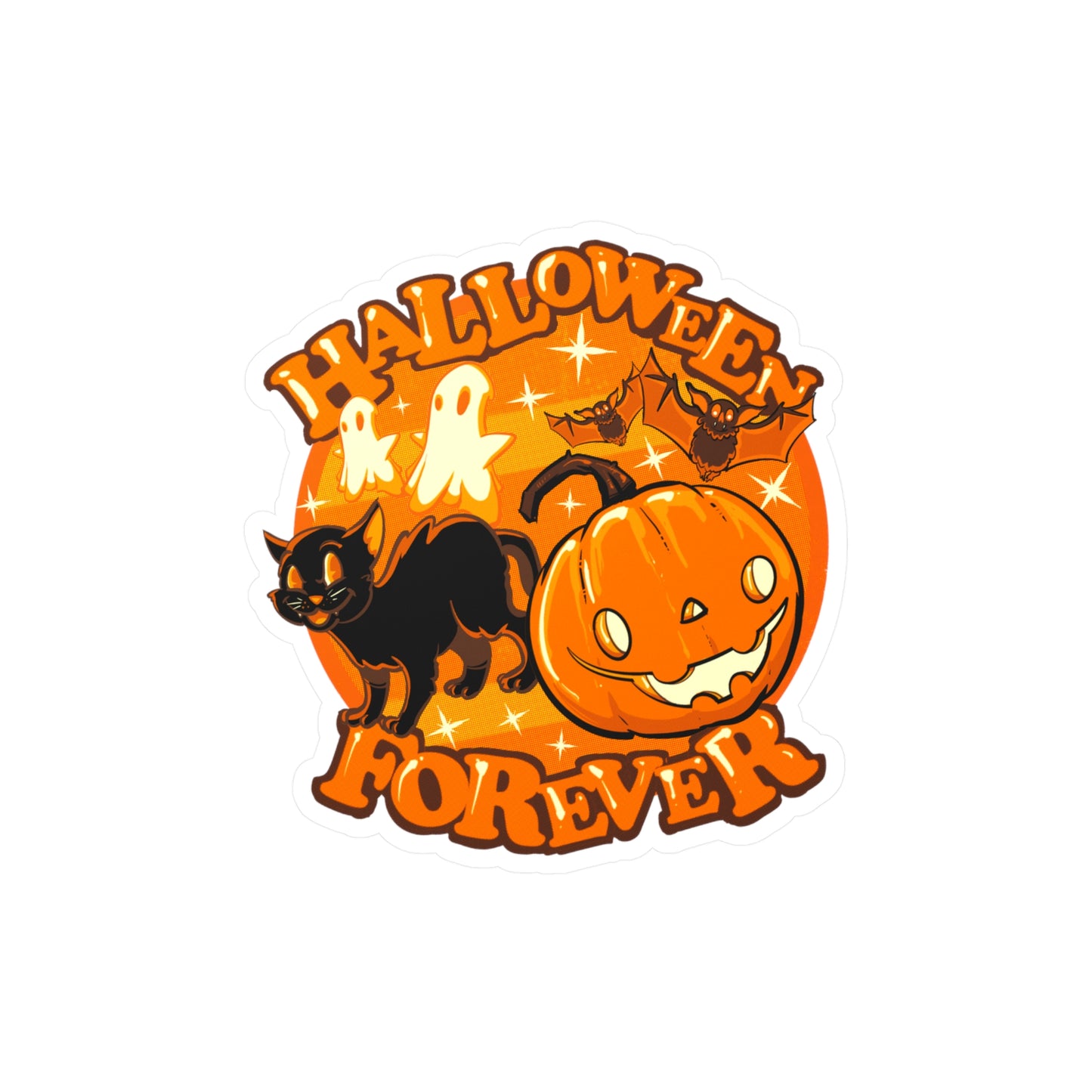 Halloween Forever Kiss-Cut Vinyl Decal