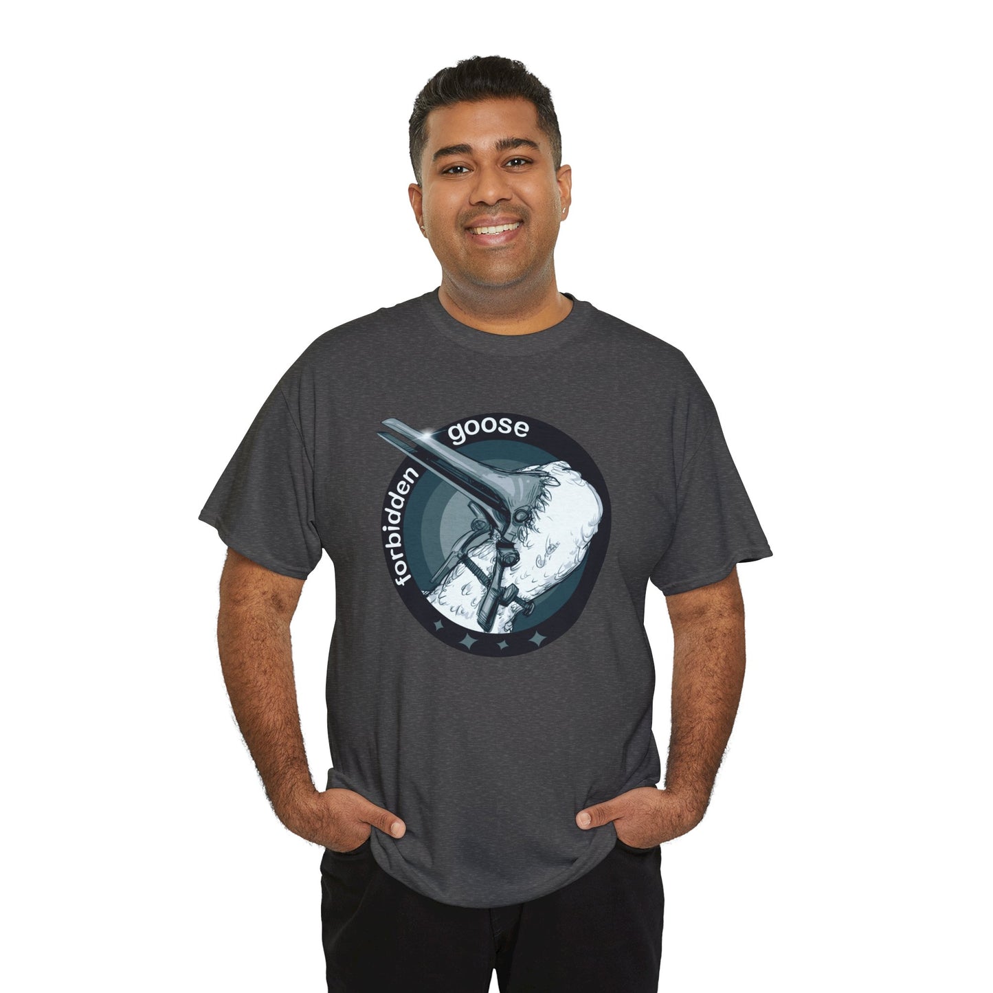 Forbidden Goose Unisex Heavy Cotton Tee