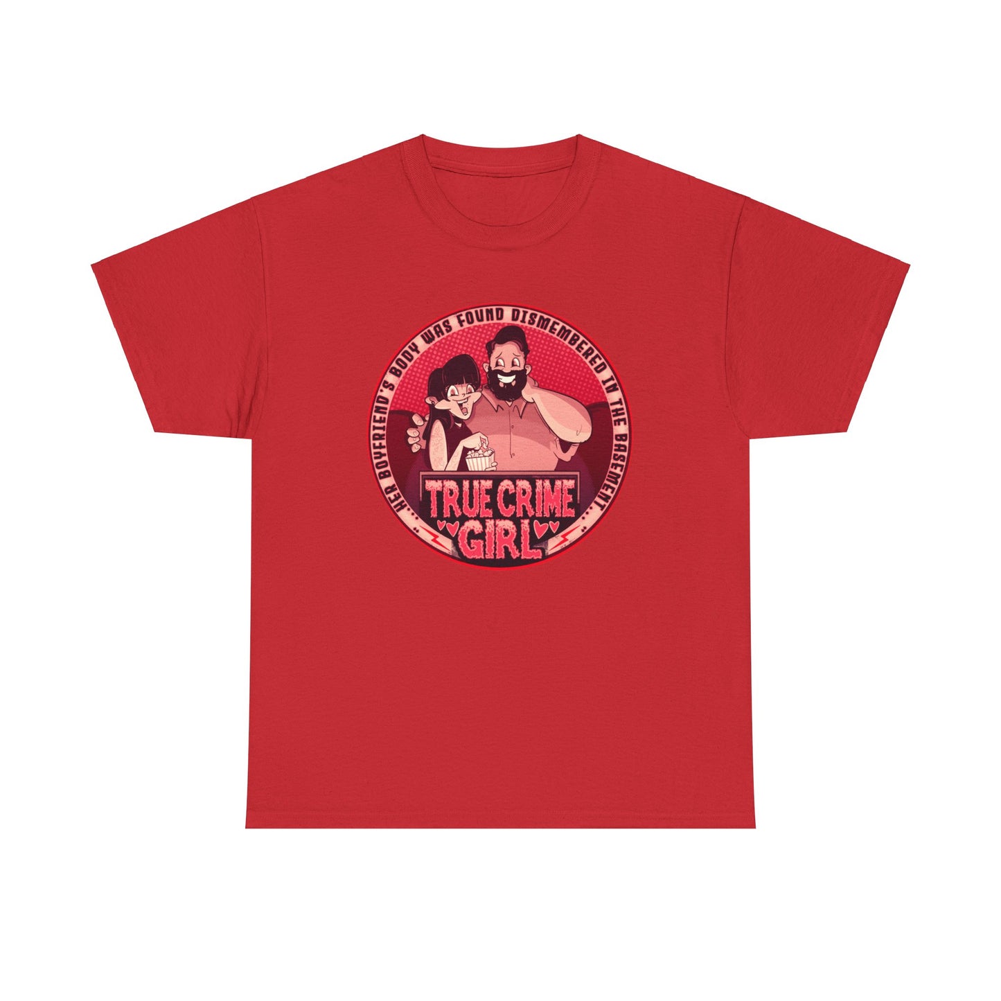 True Crime Girl Unisex Heavy Cotton Tee