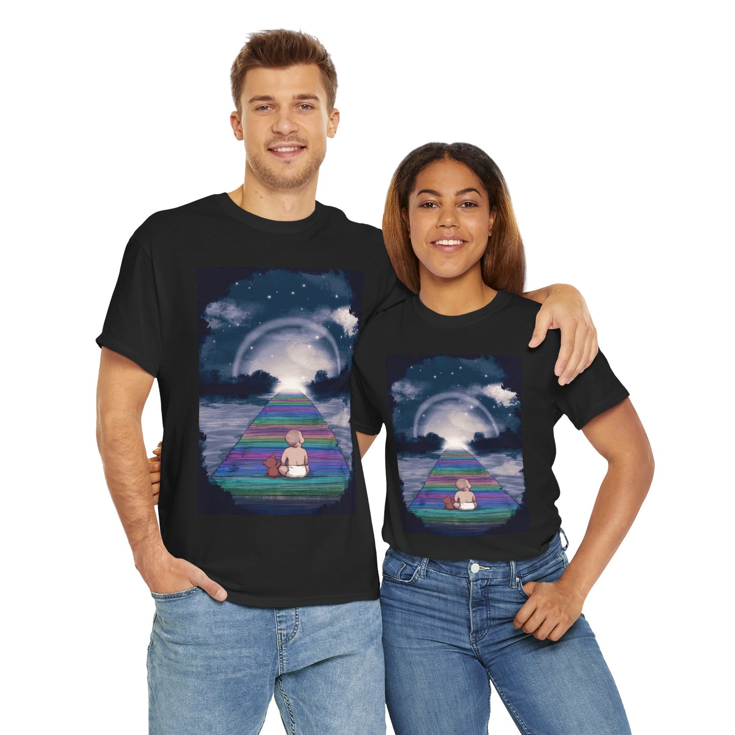 Rainbow Baby Unisex Heavy Cotton Tee