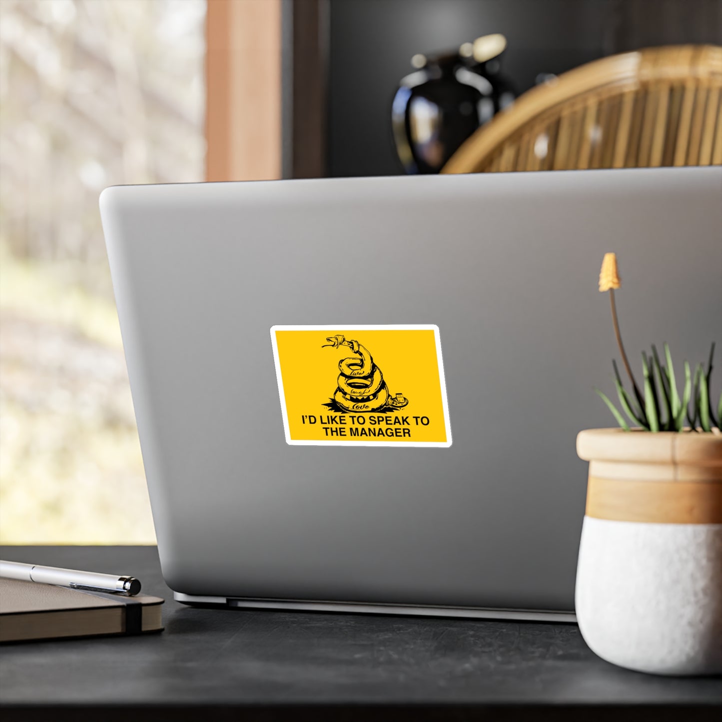 Gadsden Karen Kiss-Cut Vinyl Decal