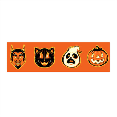 Retro Halloween Bumper Stickers