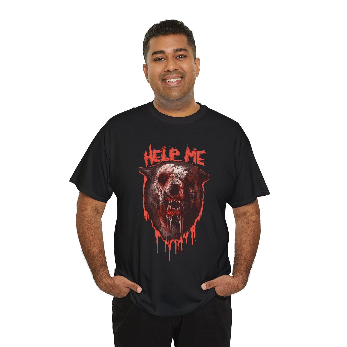 Shimmer Bear Unisex Heavy Cotton Tee