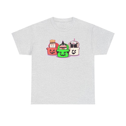 Spooky Fast Food Unisex Heavy Cotton Tee