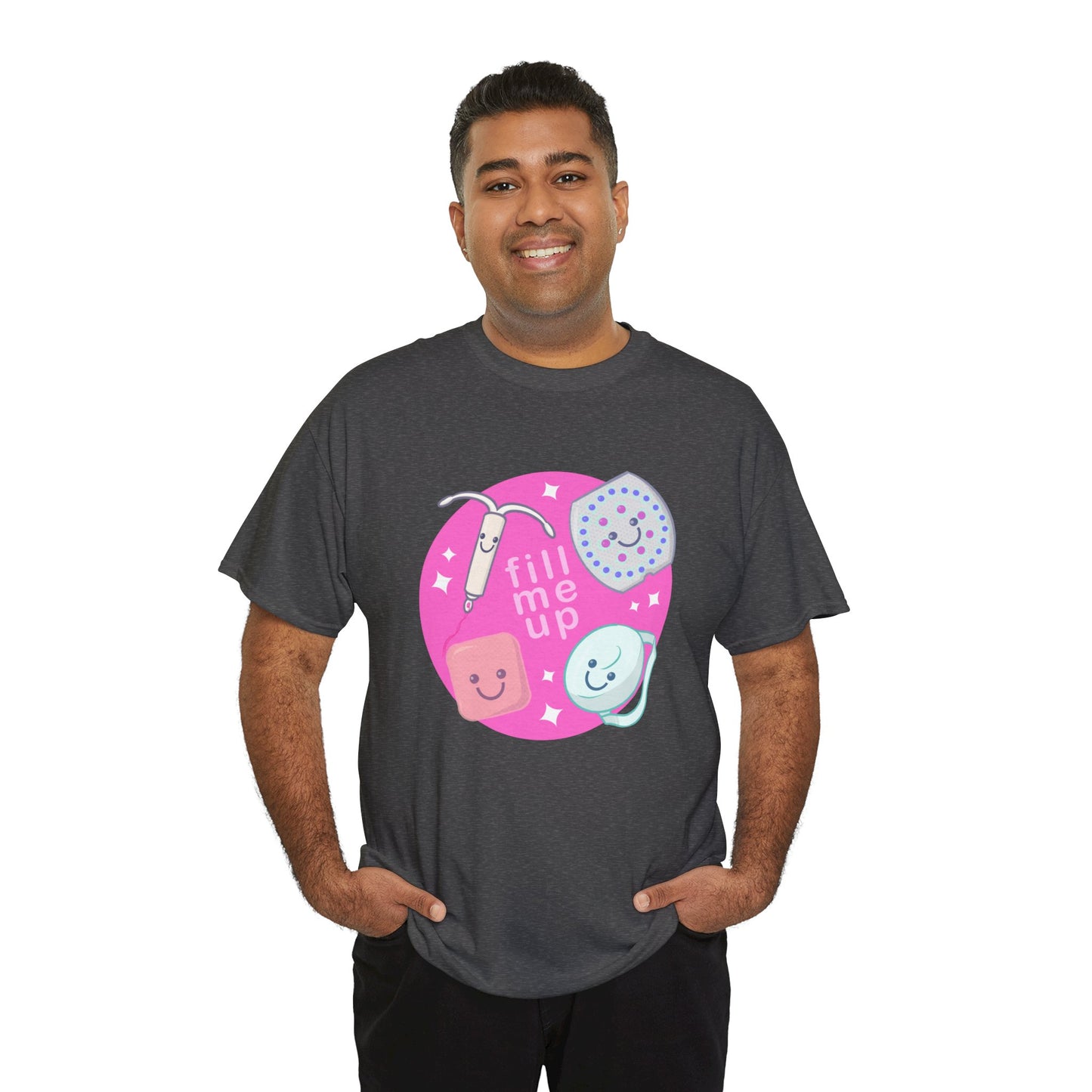 Fill Me Up Unisex Heavy Cotton Tee