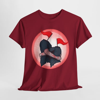 Red Flags Unisex Heavy Cotton Tee