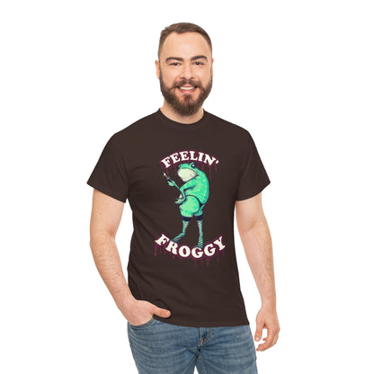 Feelin Froggy Unisex Heavy Cotton Tee
