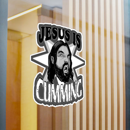 Jesus Is Coming Kiss-Cut Vinyl Decal