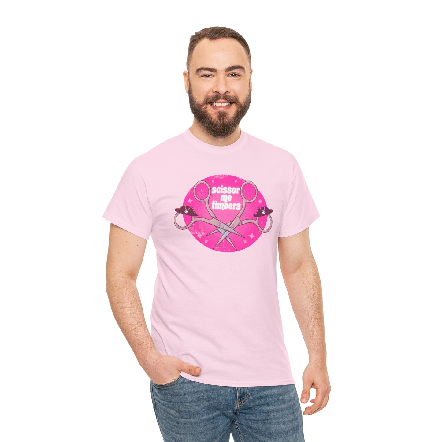 Scissor Me Timbers Unisex Heavy Cotton Tee