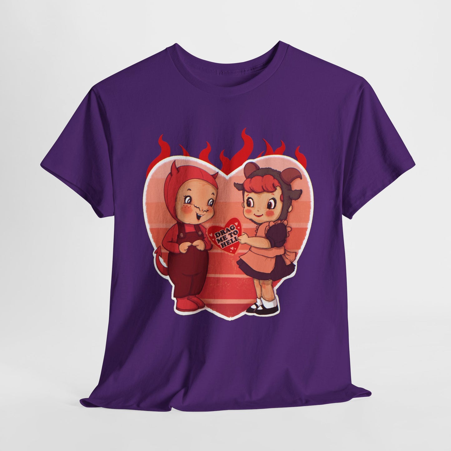 Love Is Hell Unisex Heavy Cotton Tee