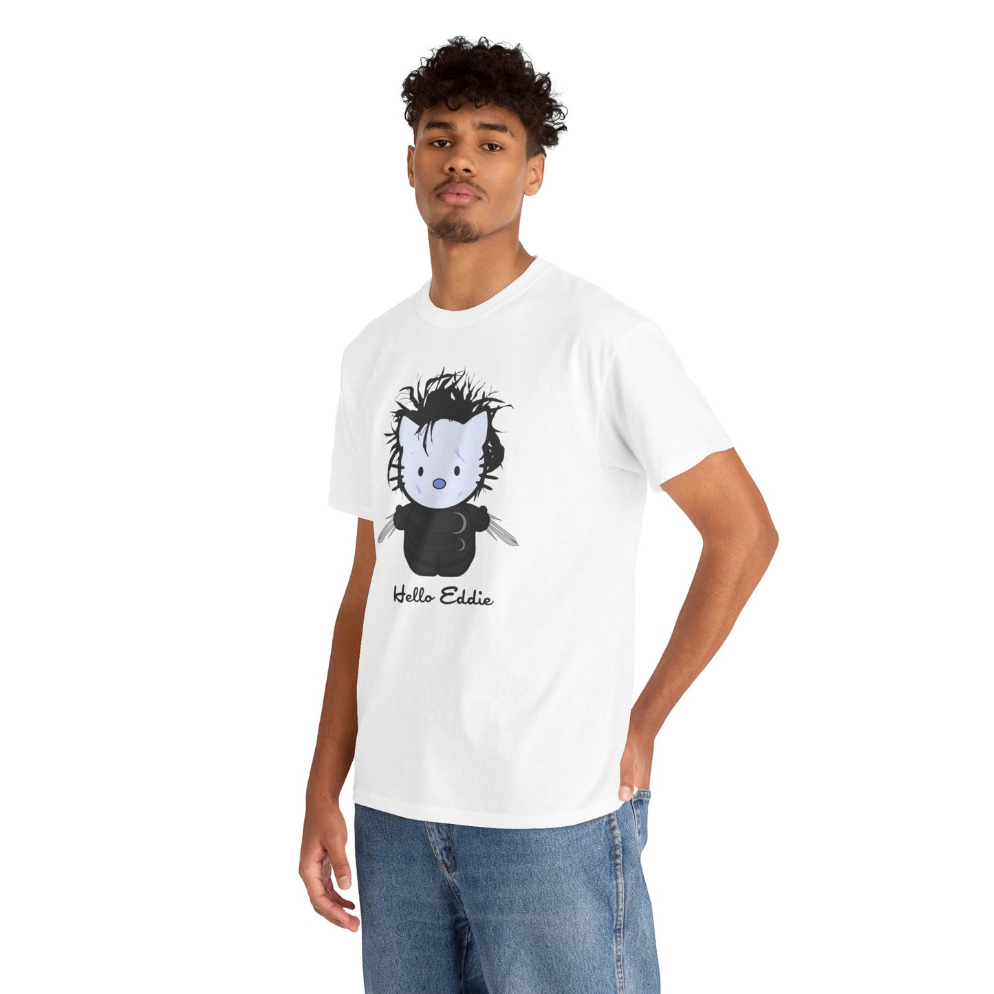 Hello Eddie Unisex Heavy Cotton Patreon Tee