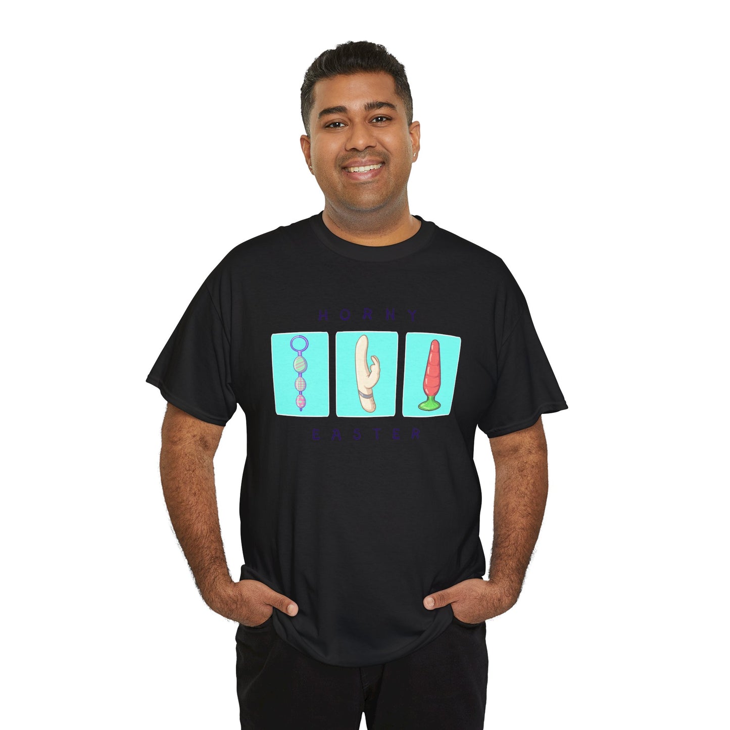 Horny Easter Unisex Heavy Cotton Tee