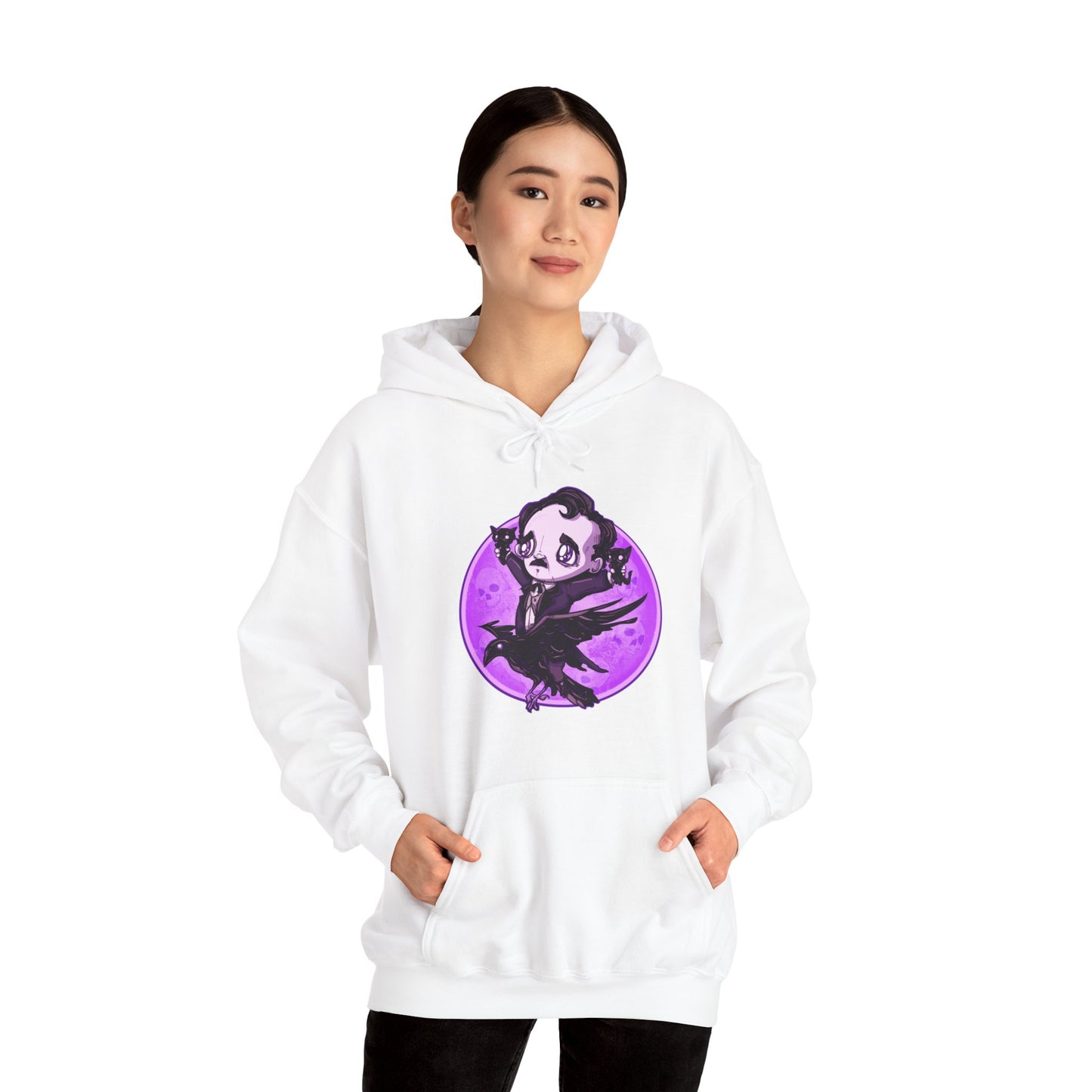 Poe Is Coming Unisex Heavy Blend Hooded Sweatshirt