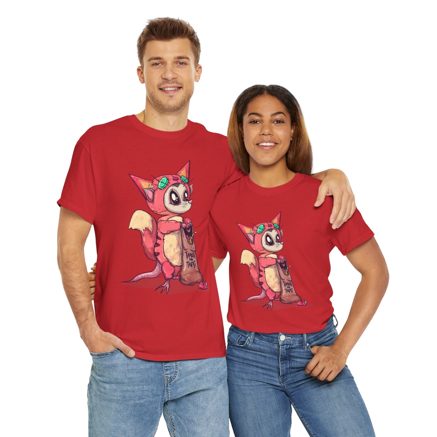 Trash Or Treat Unisex Heavy Cotton Tee