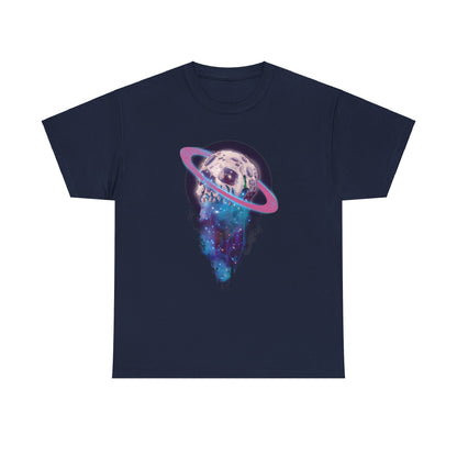 Elemental Skull Space Unisex Heavy Cotton Tee