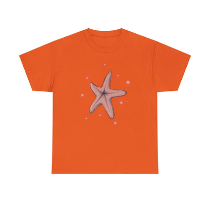 Chocolate Starfish Unisex Heavy Cotton Tee