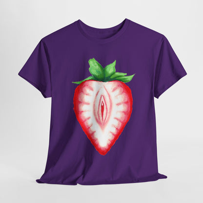 Juicy Strawberry Unisex Heavy Cotton Tee