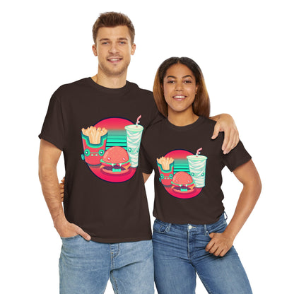 Spooky Fast Food Unisex Heavy Cotton Tee